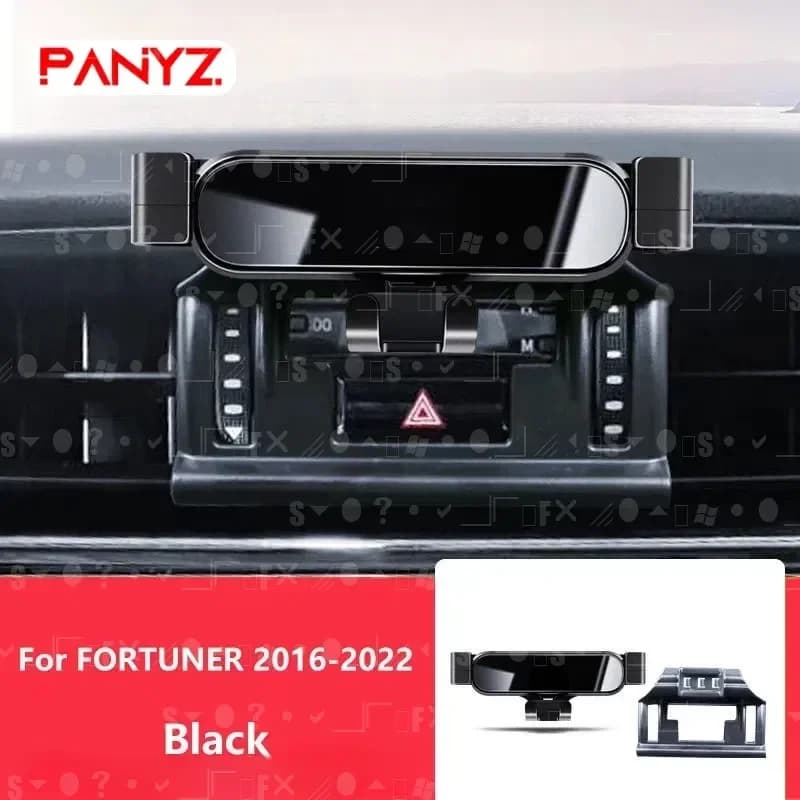 Supporto per telefono cellulare per auto per Toyota FORTUNER 2023 2019 2022 - 2016 supporti staffa supporto GPS supporto girevole accessori