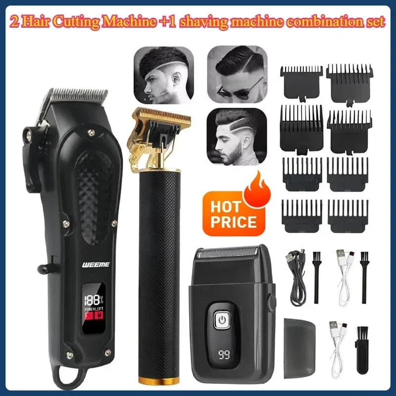 Hair Clipper 2026 T9 Vintage Men's Electric Hair Cutting Machine Beard Trimmer/Rechargeable Hair Trimmer Boyfriend Gift