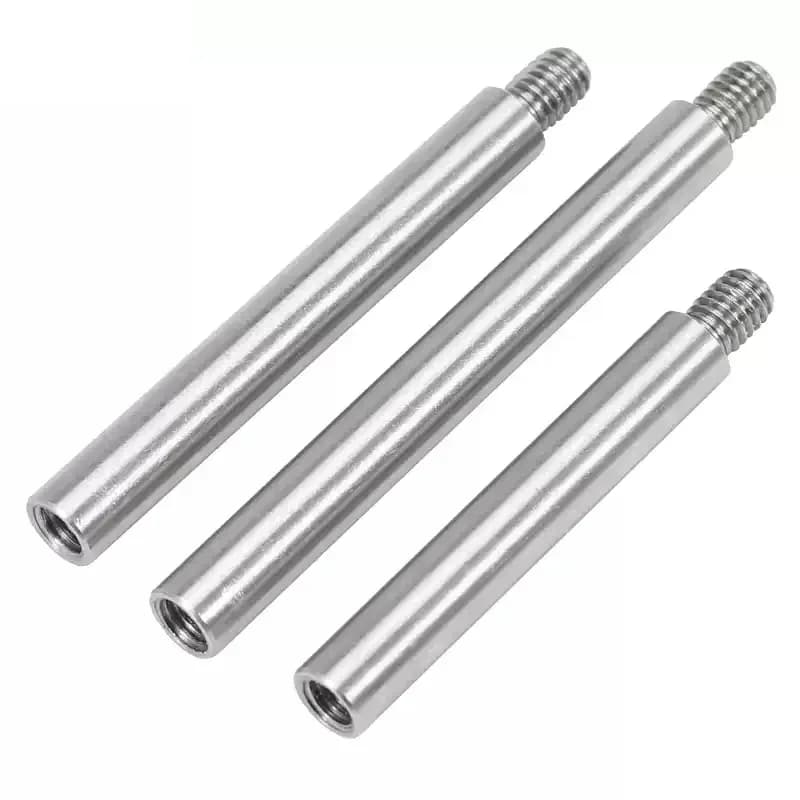 M2 M2.5 M3 M4 M5 M6 304 Stainless Steel Threaded Pillar Male to Female Round Screw PCB Standoff Spacer Single Head Column