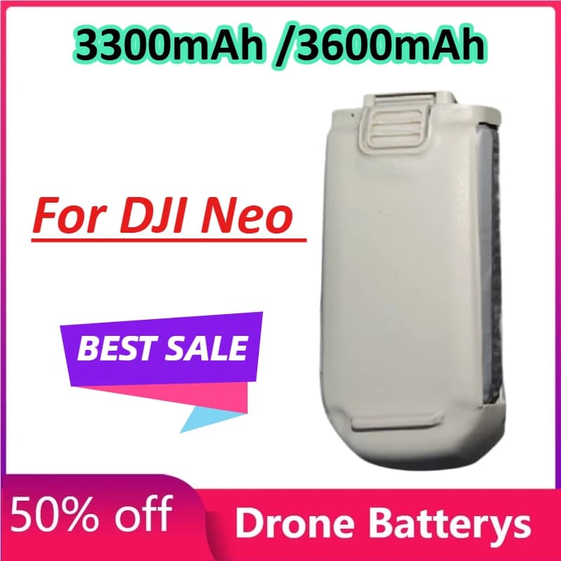 Batteria per DJI Neo 3300mAh / 3600mAh, batterie per drone, 27/26 minuti di autonomia
