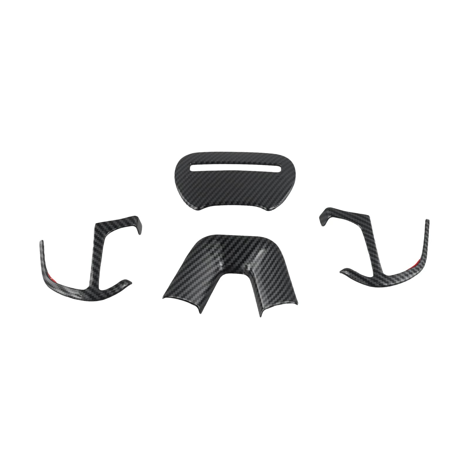 Carbon fiber steering wheel cover Carbon fiber cover Simple installation Specifications in factory Perfect matching