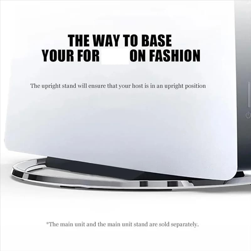 Staffa verticale classica per base console di gioco Ps5 Slim per accessori di supporto per archiviazione di raffreddamento Ps5 Slim
