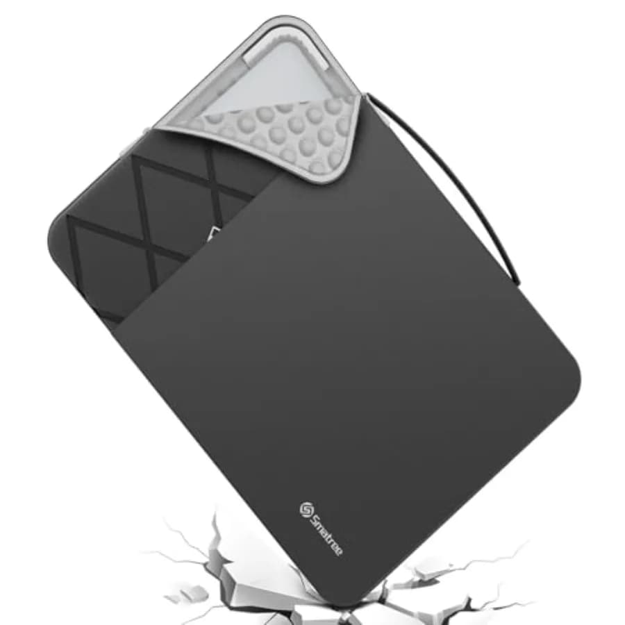 Custodia per Laptop EliteFlow Plus PB250, PC250, con Tasca per Accessori e Maniglia, Protezione Antiurto Super-Corner Brevettata