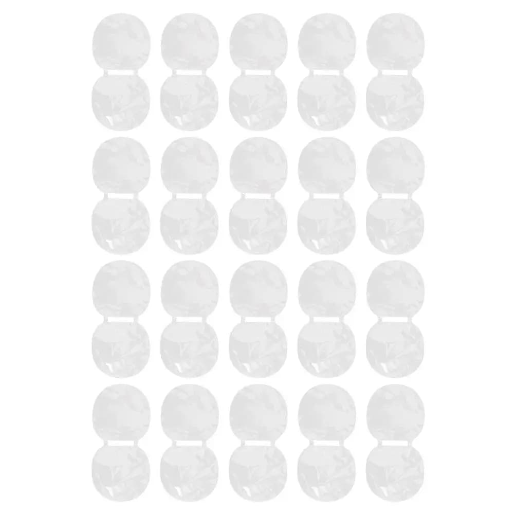 20 Universal Protective Film Pieces for Ping Pong Rackets, Strappi Resistant and Anti-Aging, for Rubber Surfaces