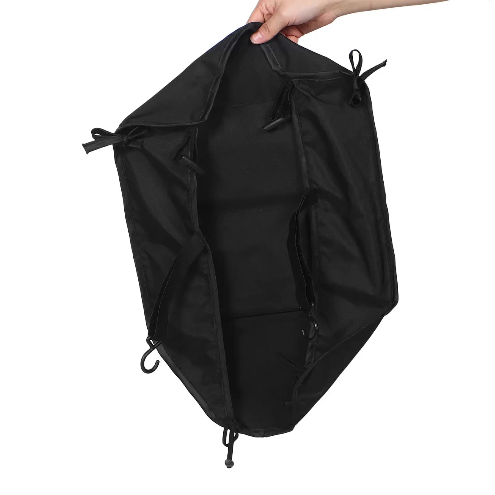 Stroller Bottom Basket Organizer Universal Fit High Durability Oxford Cloth Large Capacity Under Stroller Storage Bag for Baby