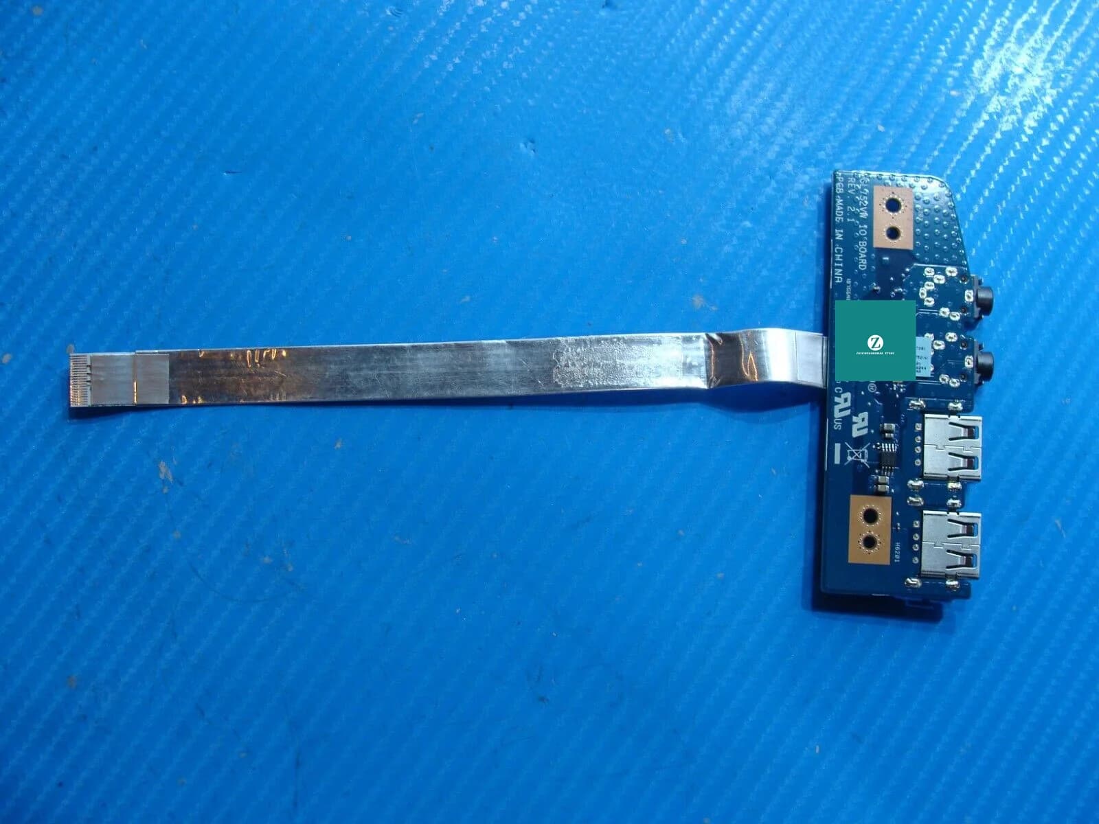 Genuine For Asus Rog GL752V GL752V GL752VW 17.3 WEBCAM MODULO FOTOCAM Dual USB Audio Card with Cable 60NB0A40-IO1040 Touchpad