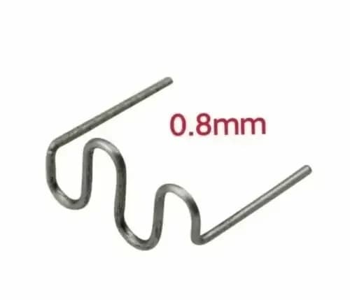 NUOVA cucitrice a onda di saldatura in plastica con punti metallici a caldo da 0,8 mm 1000 pezzi per paraurti auto w