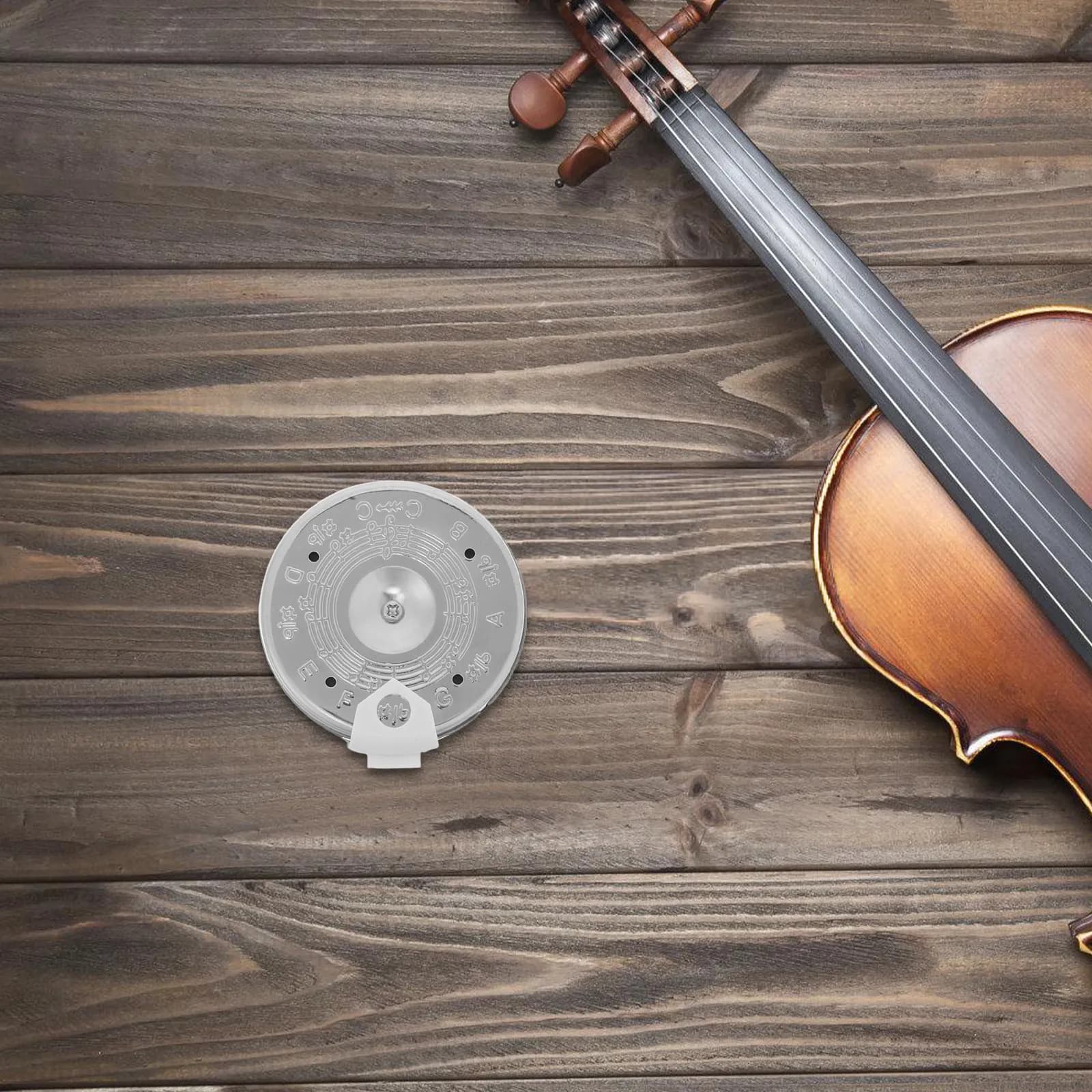 13 Note Pitch Pipe Tuner Metal Plastic Construction for Violin Ukulele Banjo Erhu Mandolin Piano Bass Guitar Singers Portable