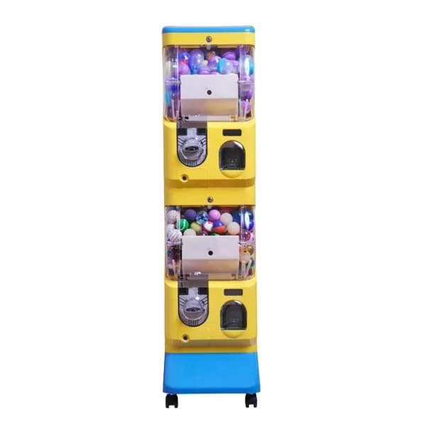 Distributore Automatico di Palline Rimbalzanti in Gomma Zhutong, Giocattoli in Capsule, Palline da Tennis Gashapon