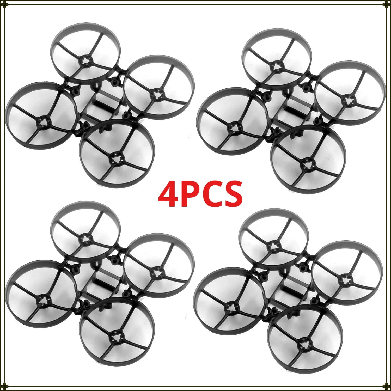 1/4Pcs ​HappyModel Brushless Power TinyWhoop Frame Kit Mobula7 V4 75mm for RC FPV Freestyle Racing Drones Quadcopter Micro Model