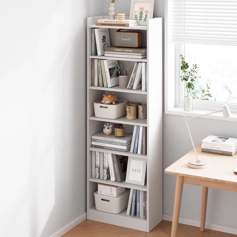 Scaffali da parete per camera, portaoggetti in legno, mobili da soggiorno, organizer da scrivania, portariviste, libreria estetica, rimovibile