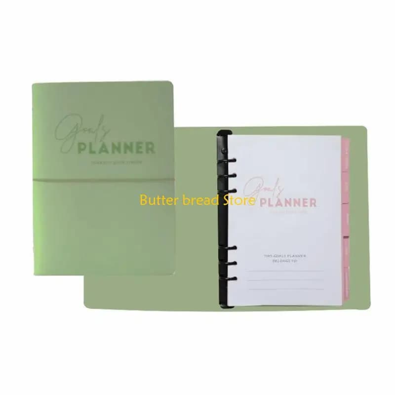 Notebook Planner W89C 2026 con layout mensili e settimanali pianificazione efficiente