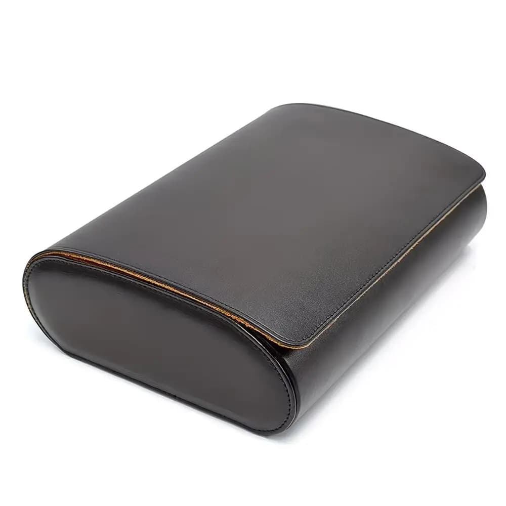 PU Leather Watch Display Box 6 Compartment Classic Style Watch Storage Holder Watch Storage Watch Case Organizer Display Case