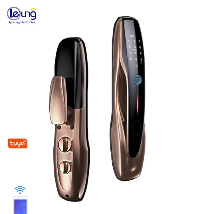 S916 Wifi Lock Impronta digitale biometrica Smart Tuya Door Lock Digital Smart Passcode Card Serratura per porta in lega di zinco