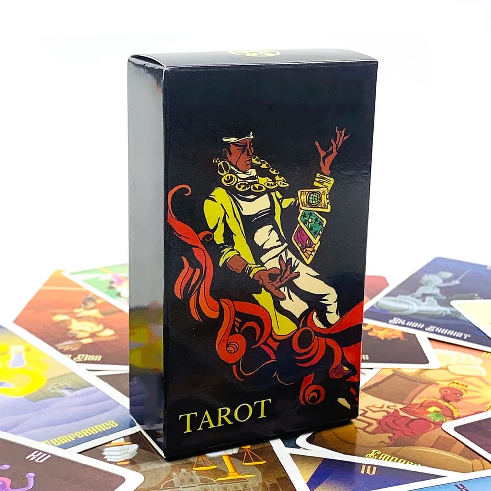 Hot-selling Tarot Cards English Versions Divination Deck Edition Oracle Board Playing Games,Exquisite Anime Character Cards Game