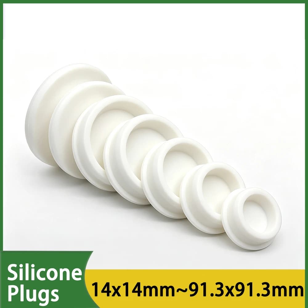 Waterproof Anti-Odor Silicone Rubber Plug Fits Washbasin Mop Sink Stainless Tub Kids Bathtub Bathroom Drain Seal Stopper 1Pcs