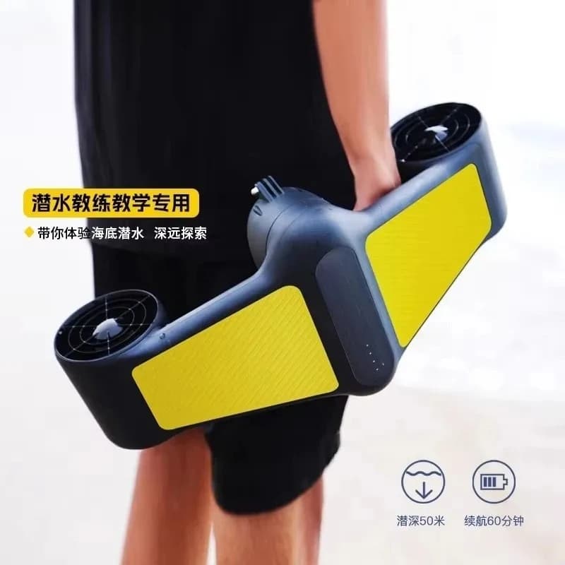 teThe most sold】 Underwater diving scooter with underwater electric propeller for S1 high speed surfing for snorkeling and swimming