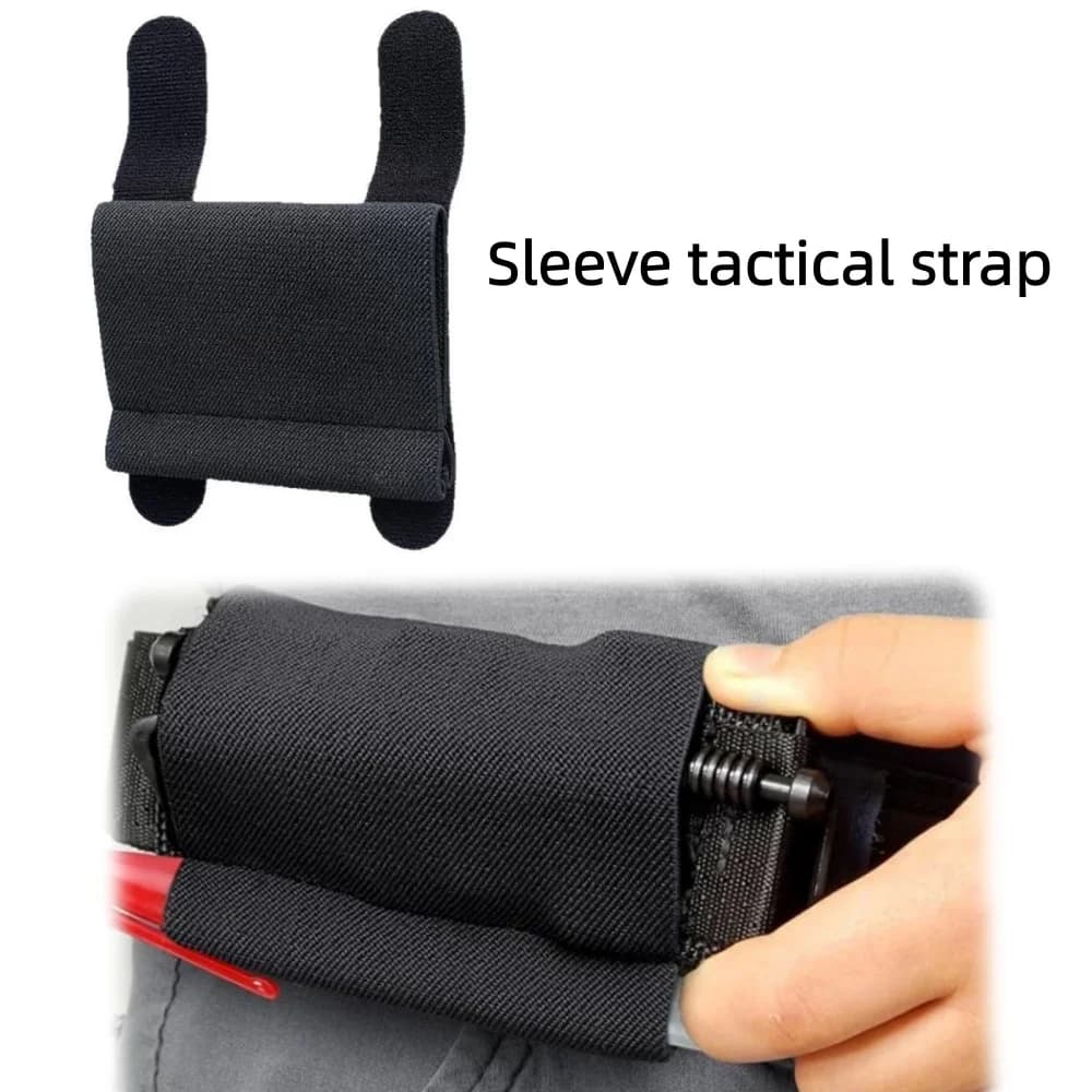 Fascia Elastica Tattica Porta Tourniquet, Custodia Orizzontale per Tourniquet, Accessorio per Cintura da Combattimento per Forniture Mediche di Emergenza