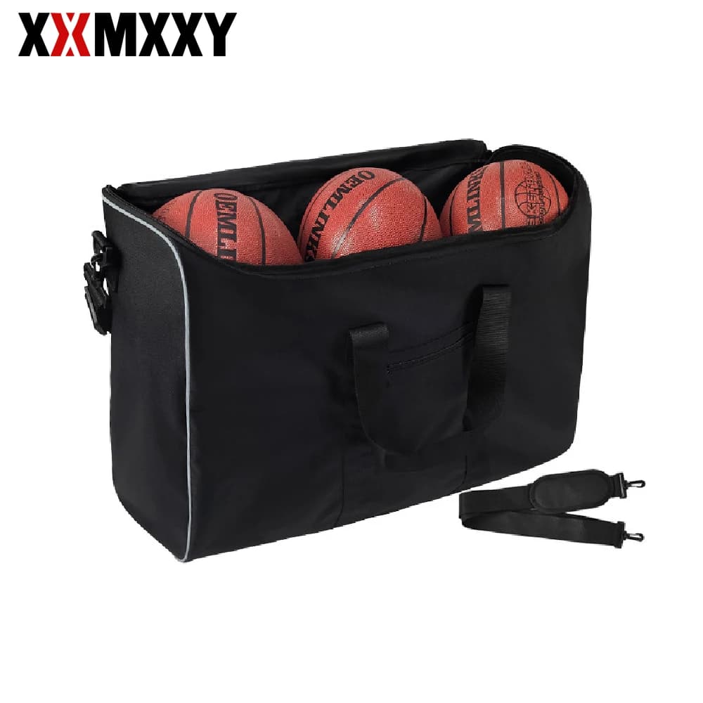 Shoulder bag for basketball, brings up to 6 balls, volleyball bag, football, for matches and team workouts.