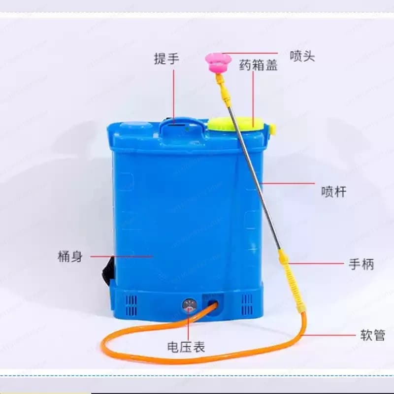 High Capacity 20L Electric Knapsack Sprayer – Pesticide Drum Spray Kettle for Farm & Orchard Maintenance