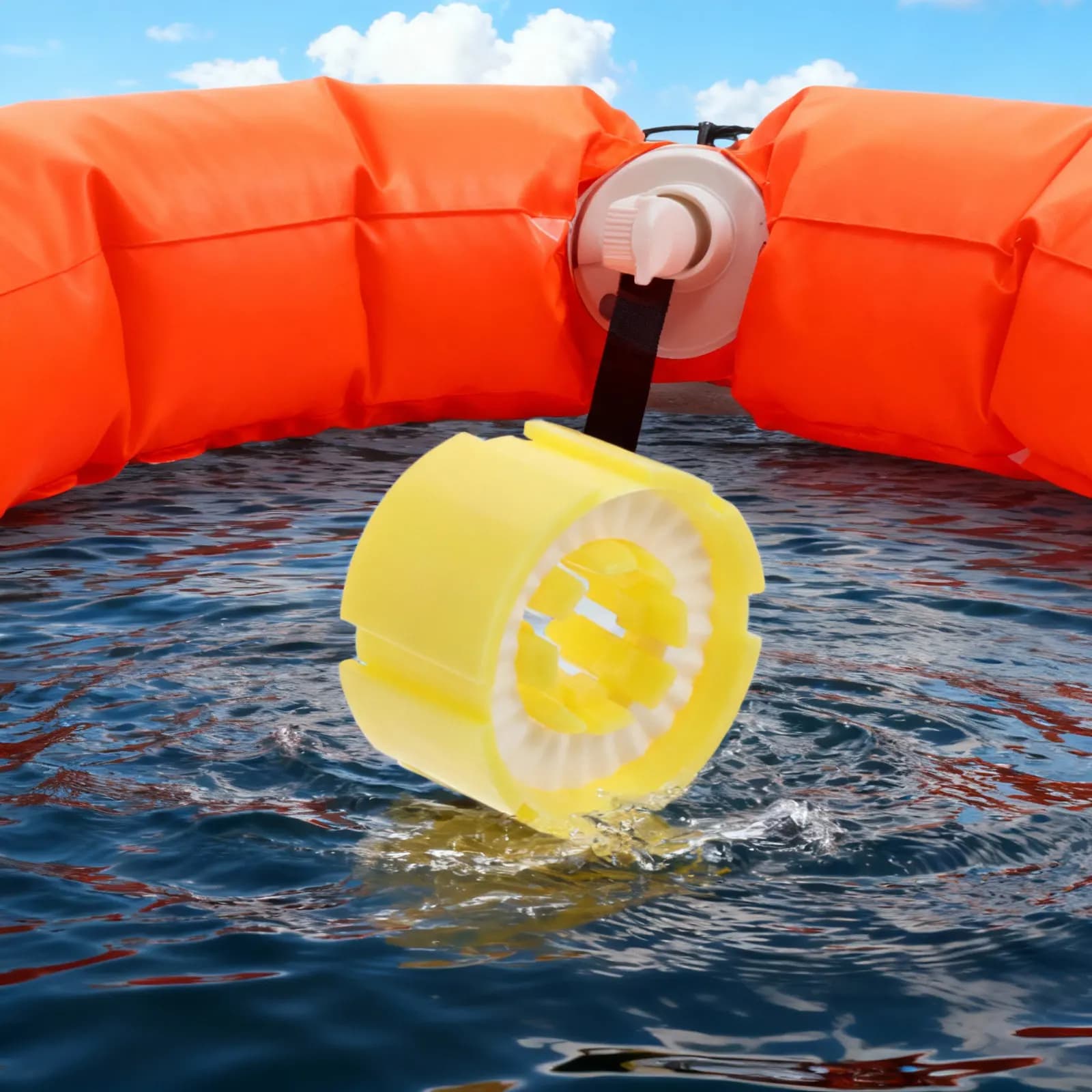 Life Jacket Inflator Bobbin Automatic Activation Device with Manual Emergency Trigger for Inflatable Life Vests Swimming Safety