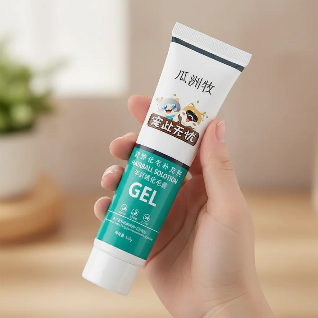 Cat High-Energy Nutritional Hair Cream, Hair Ball Removal Cream, Pet Kitten Hair Cream, Spit Out Hair Ball Nutritional Cream