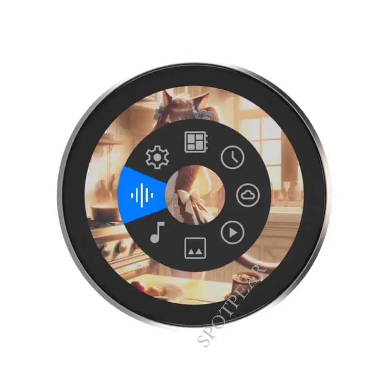 LCD Display Rolling Touch 1.8 Inch EPS32 S3 with Chat Vocale, WIFI, AIDA64, Secondary Screen for Arduino, Video, MP3, Photos, DeepSeek AI
