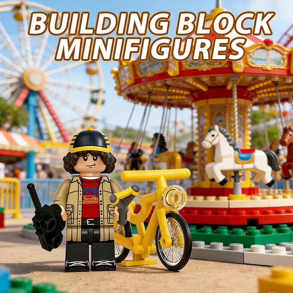Per la serie di film G0186 "Master Dustin" Building Block Minifigure Toy da collezione Action Figure in plastica giocattolo compatibile