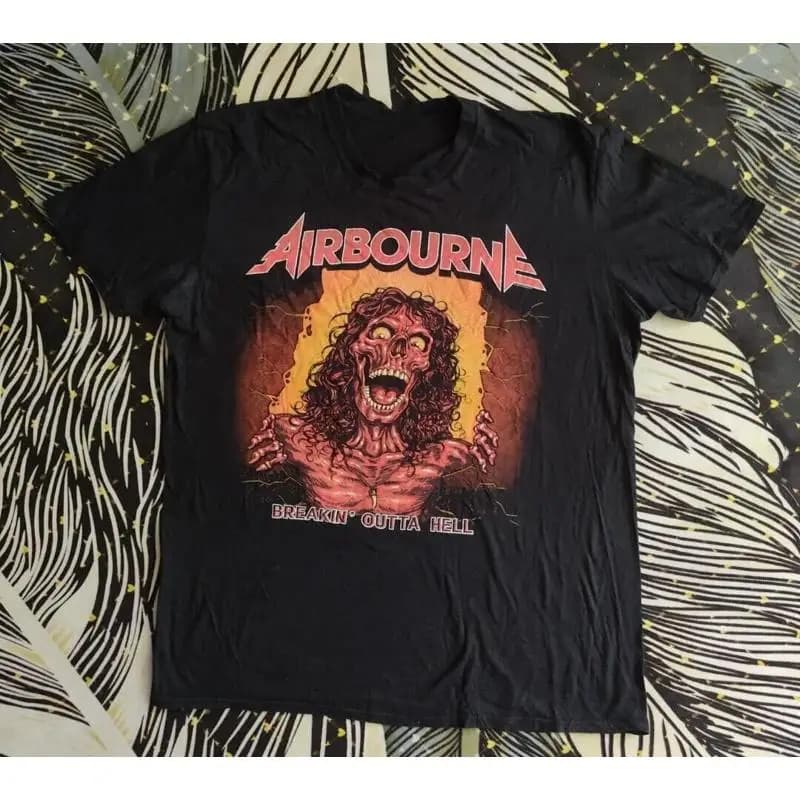 Airbourne Band T Shirt Cotton All Size S To 5Xl Us802