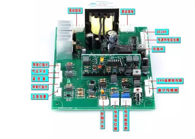 Scheda di controllo/azionamento principale per macchina da taglio al plasma IGBT a modulo singolo CUT/LGK 100/120I