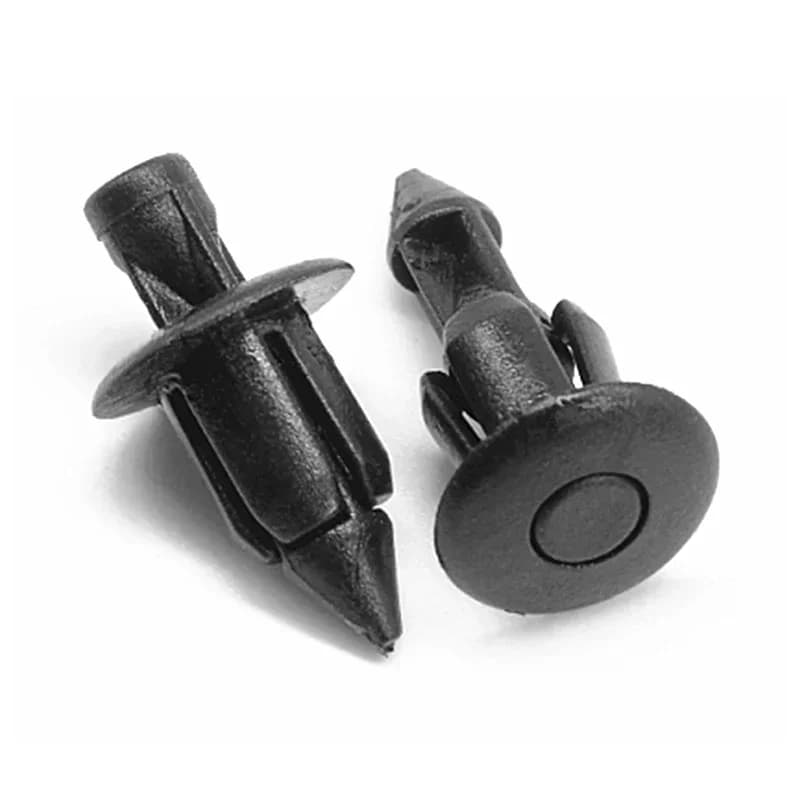 10/20/30PCS 6mm Black Rivet Carena Body Trim Fixing Panel Vine Grips For Honda Suzuki Kawasaki Accessories Motorcycle Parts