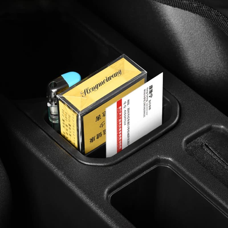 Organizer per Console Centrale Auto con Portabicchieri e Vano Portaoggetti per Monete, Chiavi e Carte per Suzuki Jimny JB64 JB74 2023 2022 2021 2020 2019