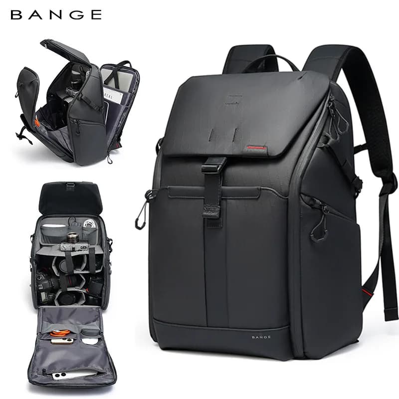 BANGE New Premium Large Capacity Daily 17inch Waterproof Outdoor Hiking Men Laptop Backpack