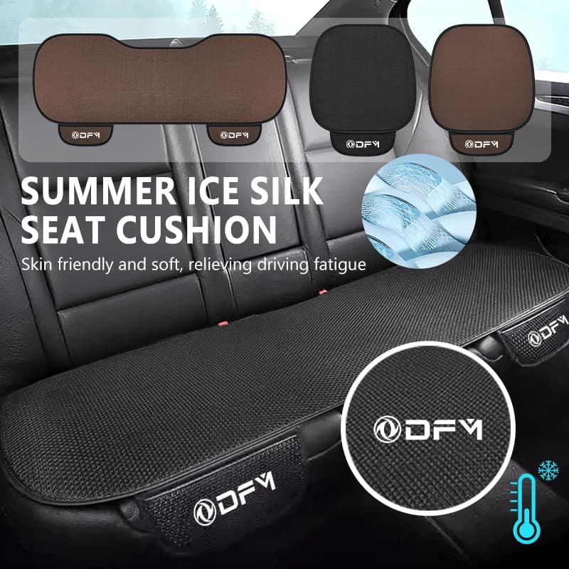 Car Seat Cushion Non-Slip Cover Ice Silk Cushion Auto Accessories For Dongfeng Motor DFM Aeolus ax3 k01 Ax5 580 DFSK Glory 360