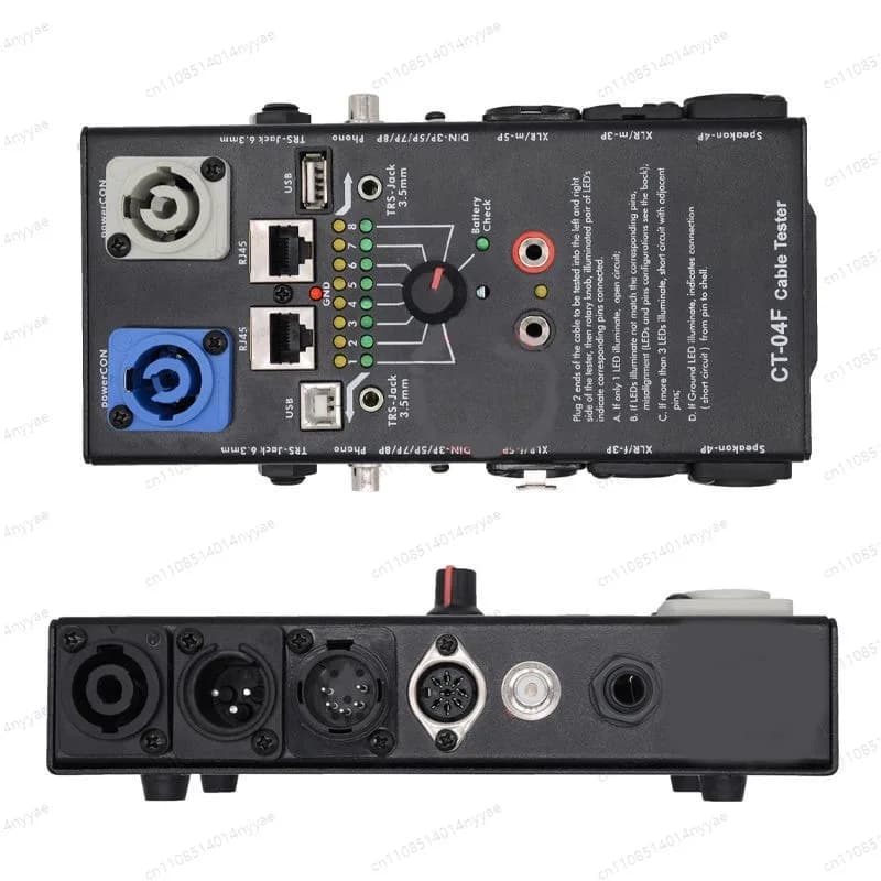 CT-20 Tester Multifunzionale per Cavi Audio, Linee XLR e Cavi HDMI
