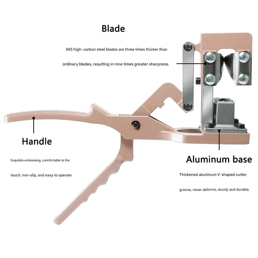 Sprockets for grafting thick copper shears for grafting fruit trees Professional cutter for branches Shears for pruning plants Garden equipment