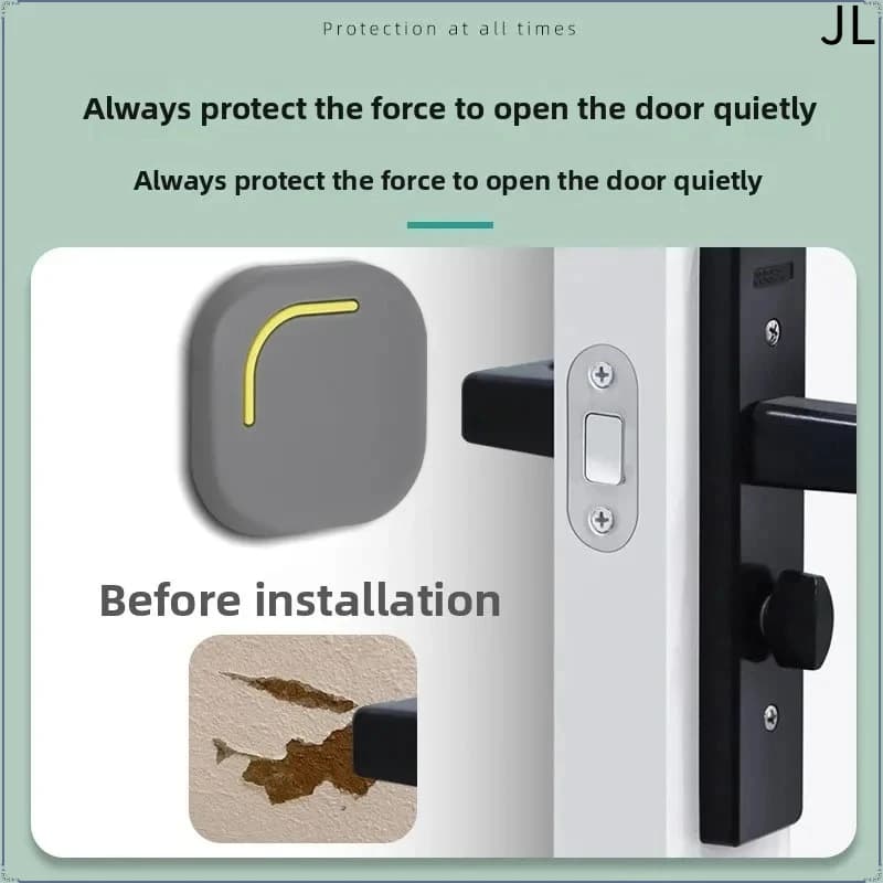1/2PCS Silicone Bumper Door Stopper Rubber Buffer Self Adhesive Wall Protect Mute Pad For Cabinet Home Decoration Handle