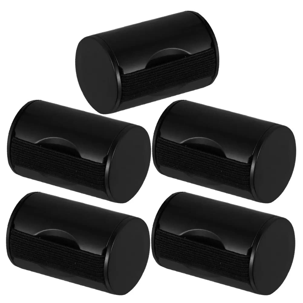 Set di 5 Shaker a Dita per Ukulele e Chitarra, Strumento Ritmico Portatile, Castagnette per Musica