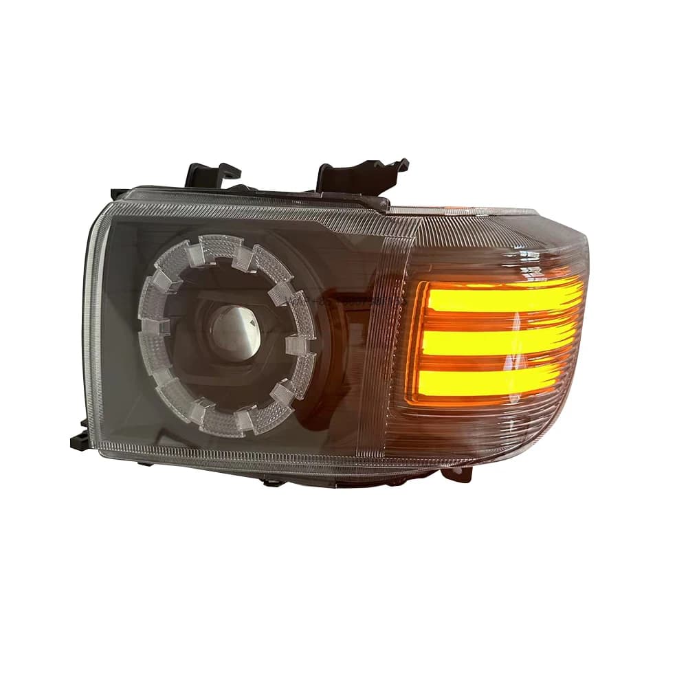 FAFACUNDO Faro LED 12V 6000K 8000LM 72W e Luci Diurne per Land Cruiser LC75/70/71/FJ75, Aggiornamento Lato Destro