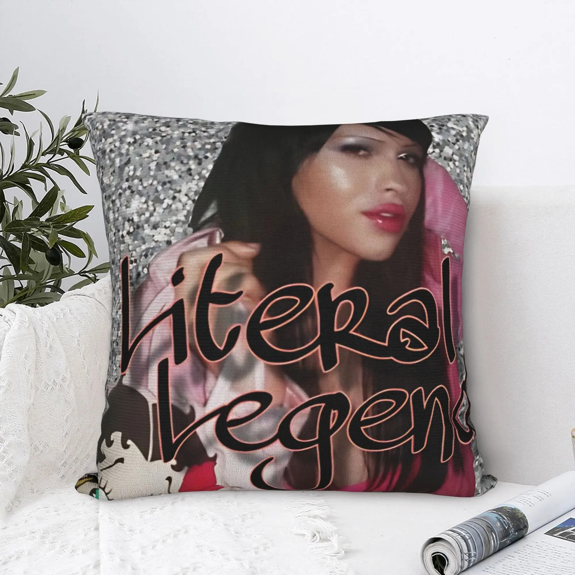 New pillowcase Singer Slayyter Merch, soft lining for sofa cushion, home decorations, original pillowcases