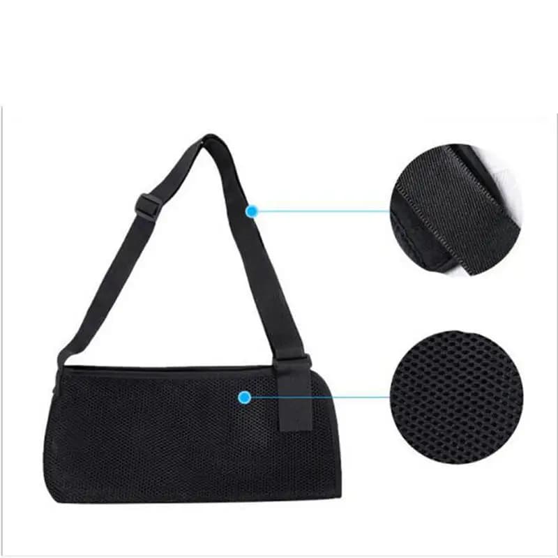 Solid Color Arm Fracture Sling Adjustable Forearm Sling Mesh Material Breathable Medical Wrist Elbow Support Fixator