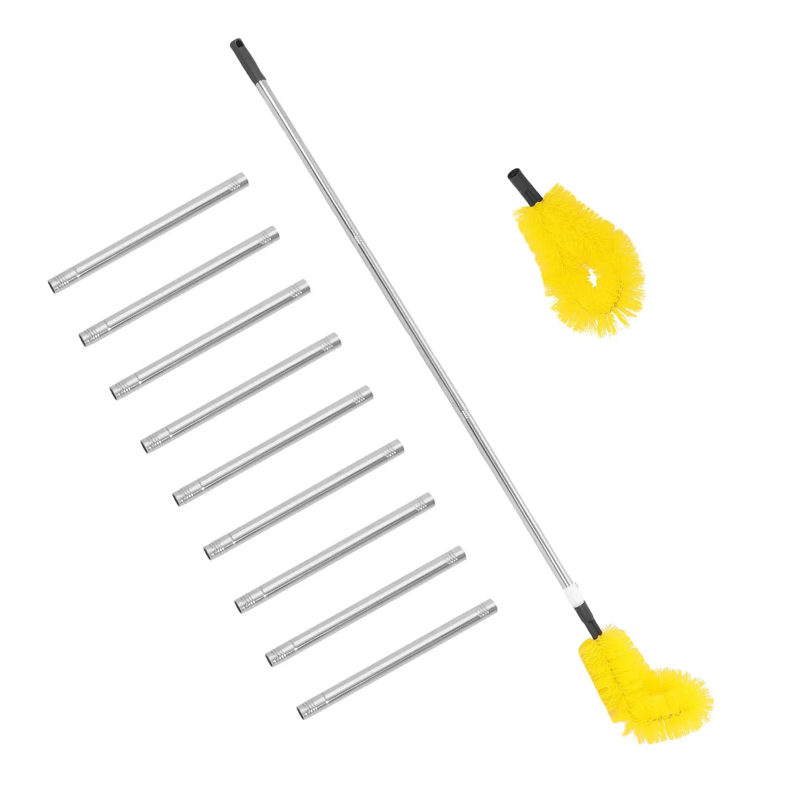 1Set Chimney Cleaning Brush Kit 13Ft Professional Chimney Sweep Tool Deep Stove Pipe Dryer Vent Cleaning Stove