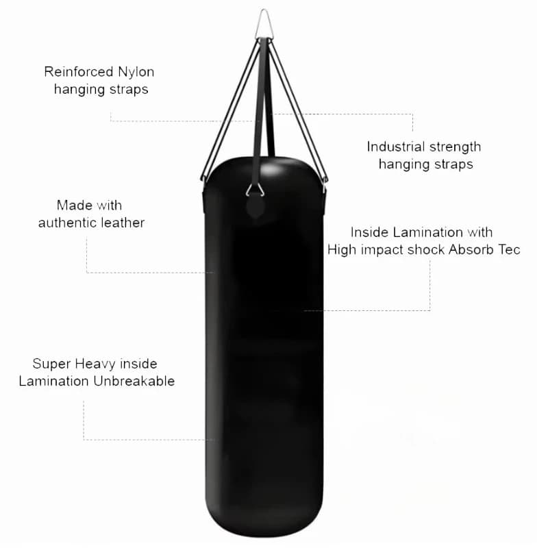 Professional unisex boxing bags for daily workout in gym and adult fitness