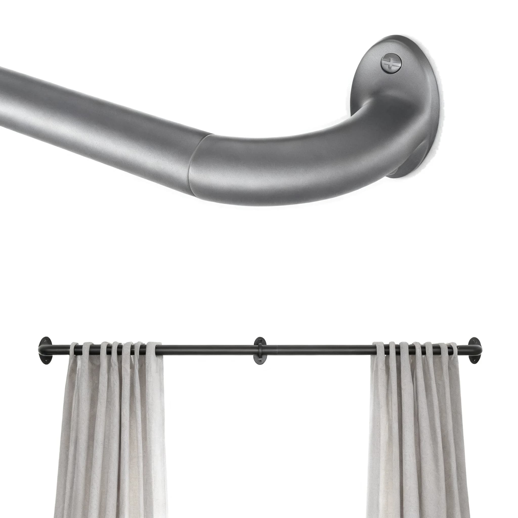 Function Meets Style With Reliable Blackout Curtain Rods Ensuring Curtains Stay Right Where Belong