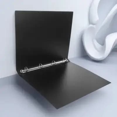 Cartella Portadocumenti a Quattro Fori A4, Organizzatore Resistente all'Usura Multifunzione per Ufficio e Scuola