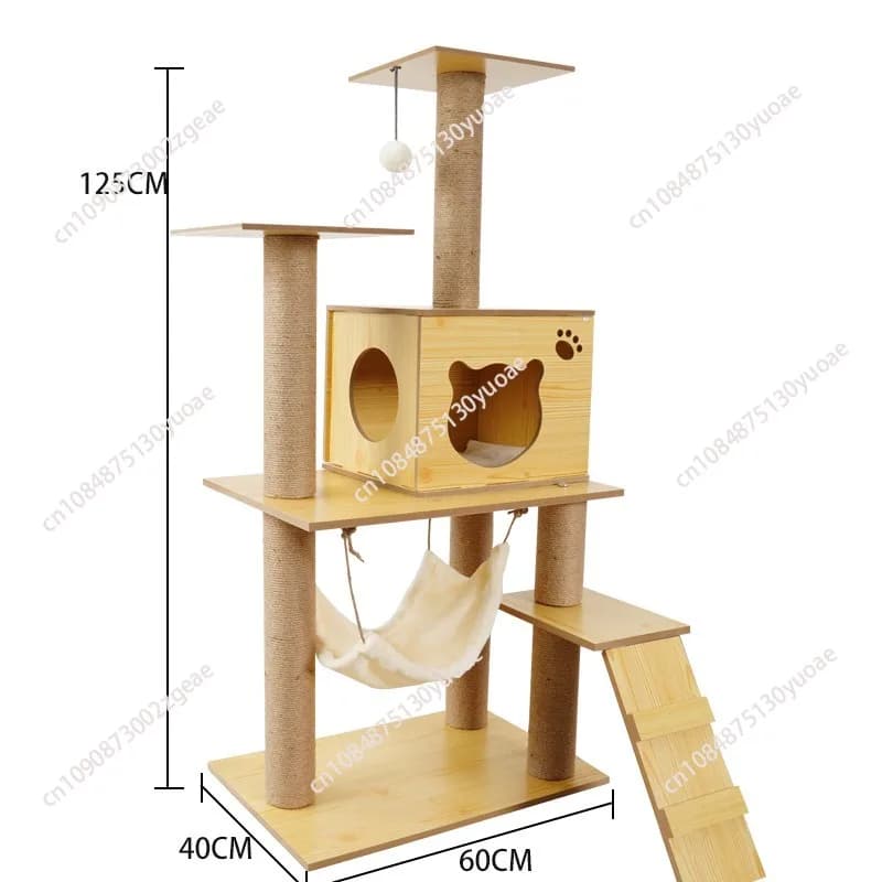 Pet Supplies Climber Nest Scratch Board Cat Tree Cat Supplies Pet Cat Toys Space Capsule