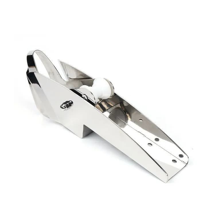 ISURE MARINE 316 Stainless Steel Hinged Self-Launching Bow Anchor Roller Boat Accessories 950mm