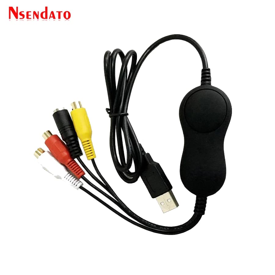 Ezcap158 Scheda di Acquisizione Video Audio USB2.0 per Registrazione da Video Analogico a Digitale USB UVC per XBOX PS3 VHS Windows MAC Android
