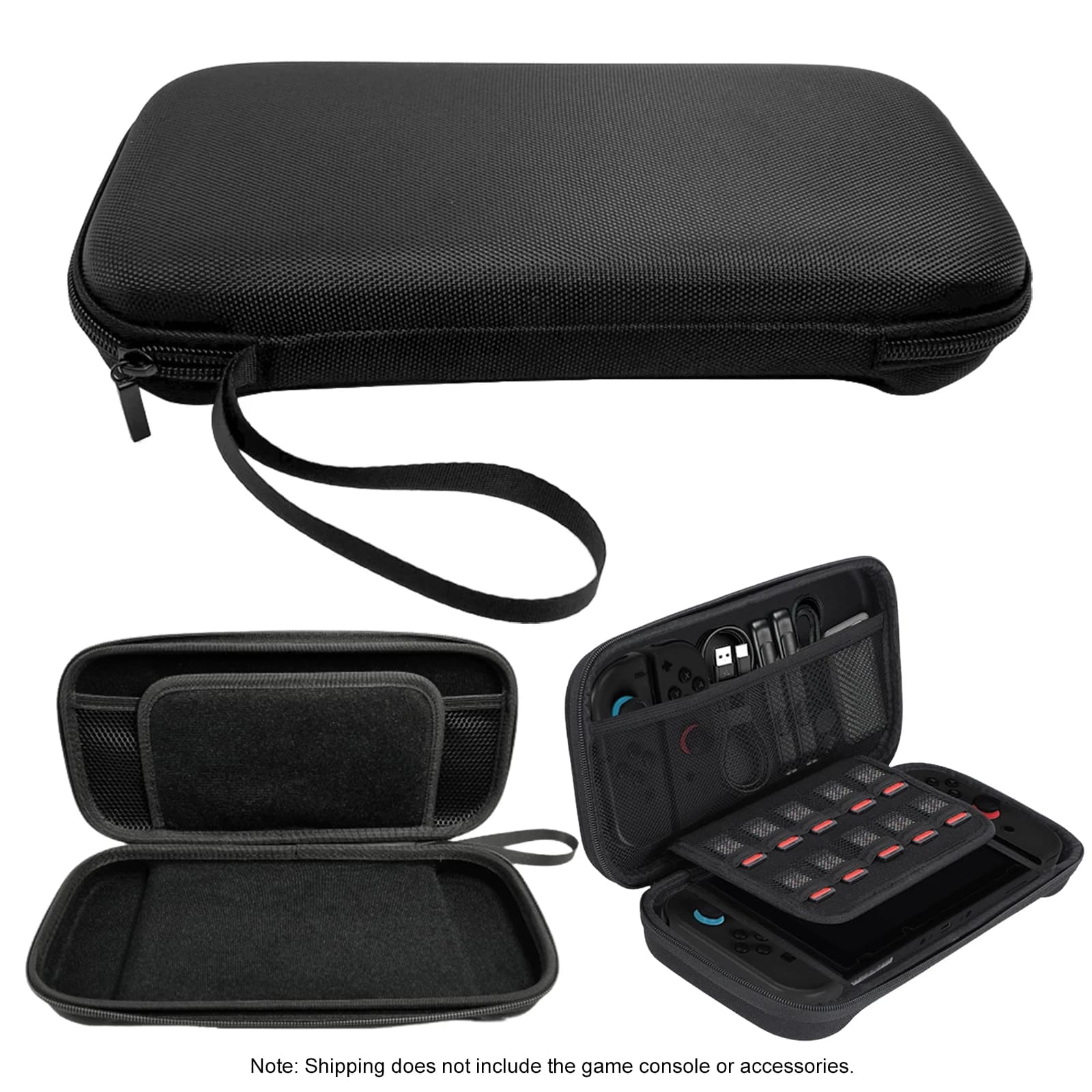 Custodia Sottile con Tasche in Rete, Borsa da Viaggio Rigida Portatile Leggera con 10 Slot per Schede di Gioco per Nintendo Switch 2