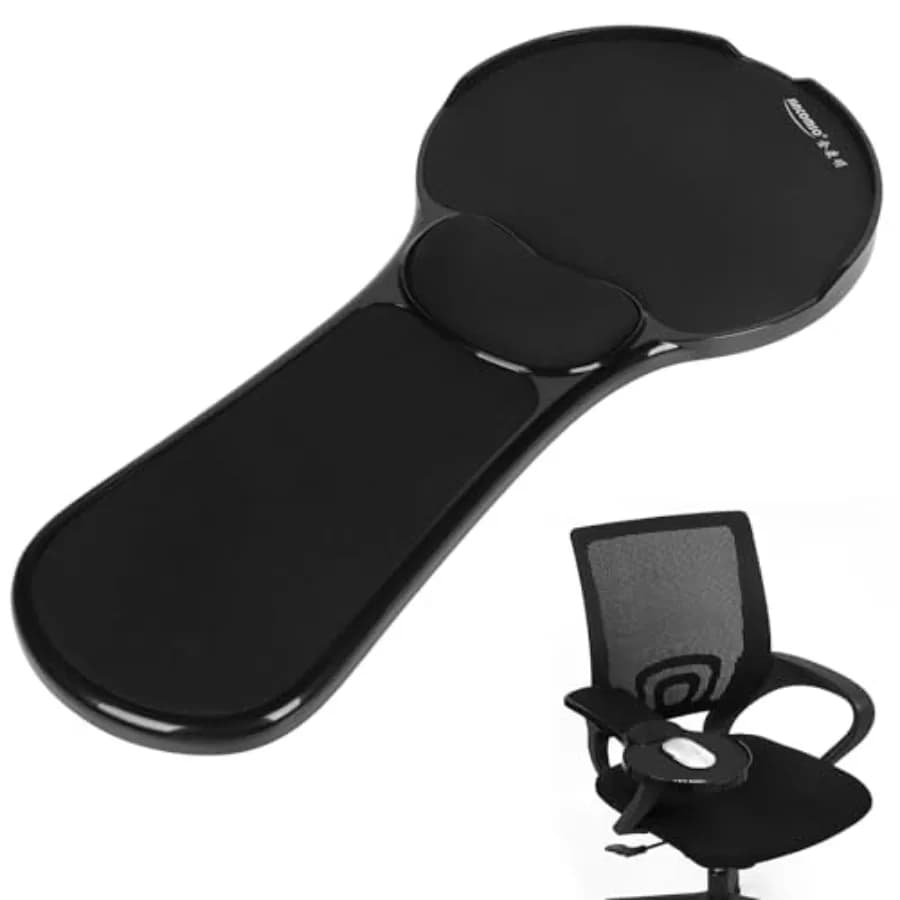 Poggiabraccia Ergonomici per Sedie: Coperture Regolabili per Gomiti e Avambraccioli, Ideali per Gaming e Riduzione della Pressione